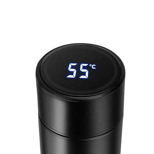 Smart Temperature Coffee Mug - 17oz | Insulated Stainless Steel Mug with Leakproof Lid | Perfect for Travel, Outdoor Sports, and Everyday Use